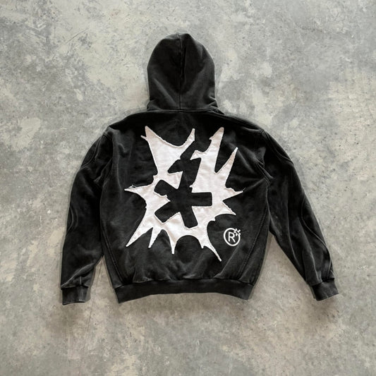 "Patchwork Star" Hoodie